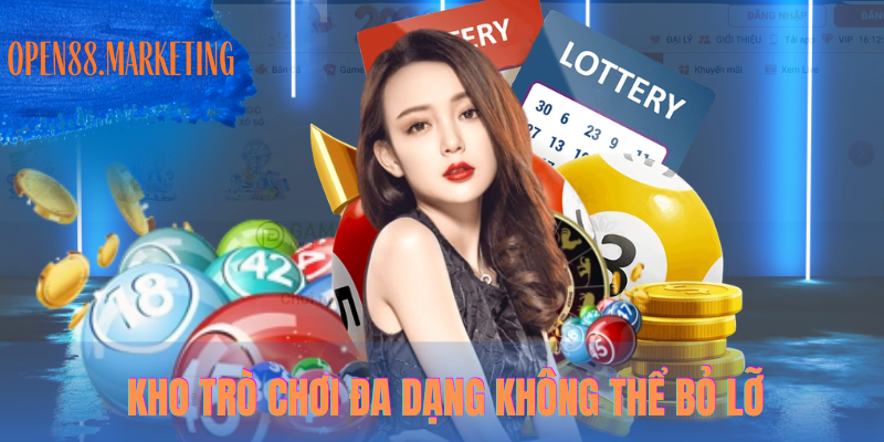 Kho trò chơi đa dạng không thể bỏ lỡ
