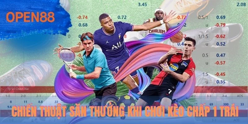 Chiến thuật săn thưởng khi chơi kèo chấp 1 trái