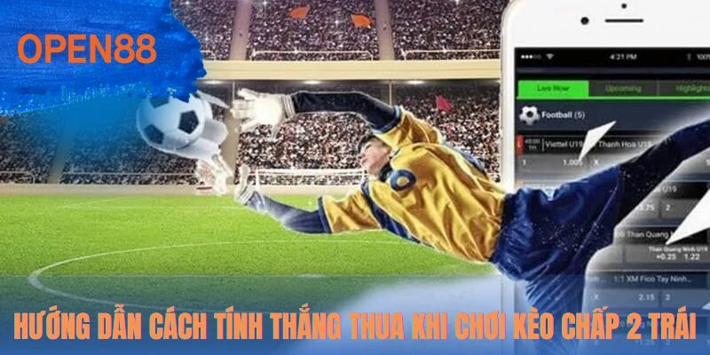 Hướng dẫn cách tính thắng thua khi chơi kèo chấp 2 trái